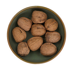 Image showing Wallnuts in bowl