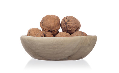 Image showing Wallnuts in bowl