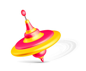 Image showing Whirligig toy isolated on white background