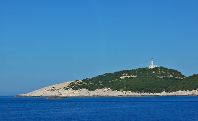 Image showing Cape Doukato, Lefkada island, Greece