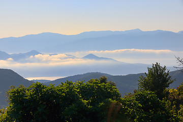 Image showing Small islands in the Ionian sea in Lefkada