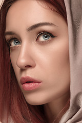 Image showing Fashion woman portrait. Beautiful model.