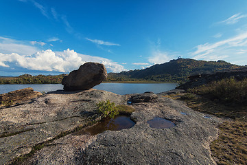 Image showing Beauty view on Kolyvan lake