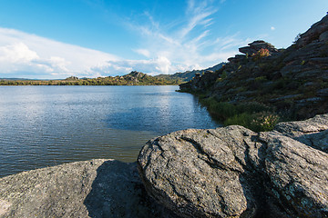 Image showing Beauty view on Kolyvan lake