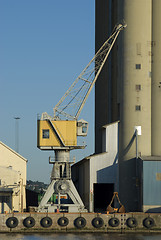 Image showing Harbour crane