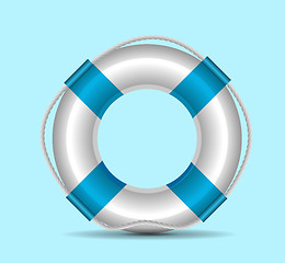 Image showing Life buoy vector illustration