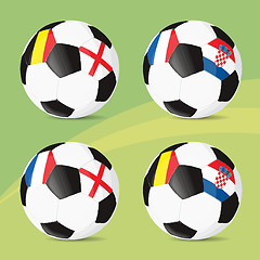 Image showing Soccer Silhouettes-10