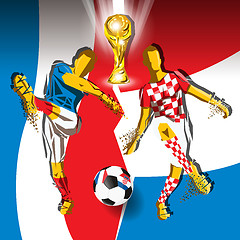 Image showing Final 2018 FIFA world cup