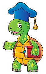 Image showing Turtle teacher theme image 1