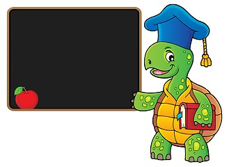 Image showing Turtle teacher theme image 4