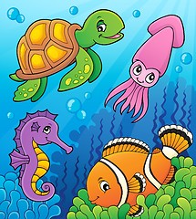 Image showing Sea life theme image 3