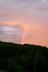 Image showing Rainbow column