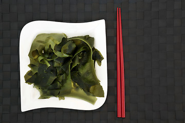 Image showing Japanese Wakame Seaweed 