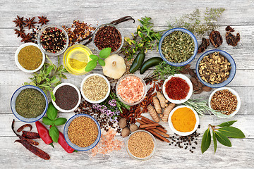 Image showing Spice and Herb Seasoning