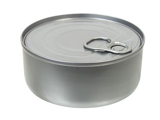 Image showing Tin can isolated on white