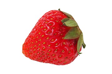 Image showing Strawberry on white