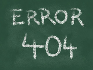 Image showing error 404