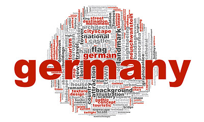 Image showing Germany word cloud