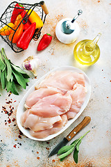 Image showing chicken fillet