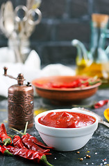 Image showing chilli sauce