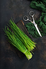 Image showing green onion