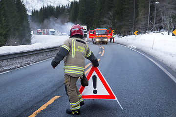 Image showing Traffic Accident