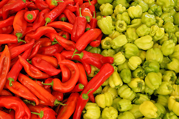 Image showing Peppers texture