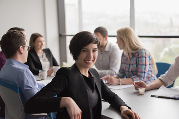 Image showing Portrait of successful Businesswoman