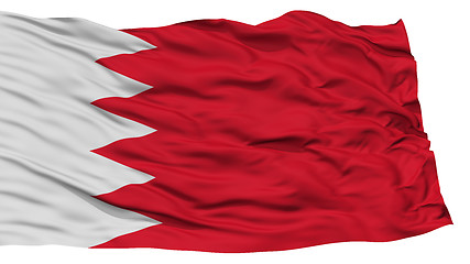 Image showing Isolated Bahrain Flag