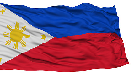 Image showing Isolated Philippines Flag