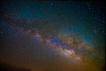 Image showing Milky way core