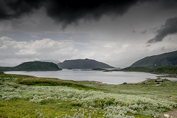 Image showing Mountain nature landscape in Morway summer