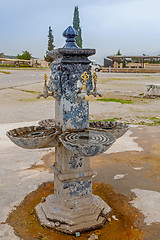 Image showing Ancient decorative turkish tap.