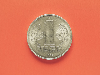 Image showing Vintage German DDR coin