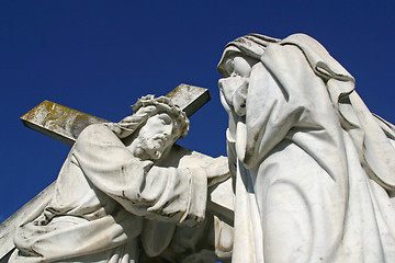 Image showing 4th Stations of the Cross, Jesus meets His Mother