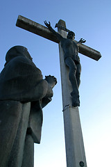 Image showing 12th Stations of the Cross, Jesus dies on the cross