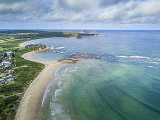 Image showing South coast beaches Australia