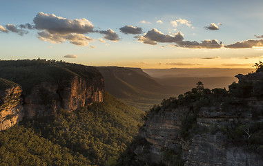 Image showing Katoomba Blue Mountains views Australia