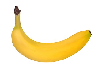 Image showing Banana on white