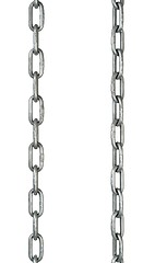 Image showing Steel chains hanging