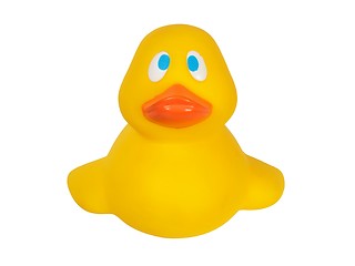 Image showing Yellow rubber duck