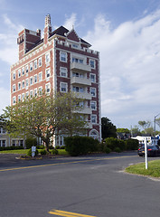 Image showing editorial Tower at Montauk six story building