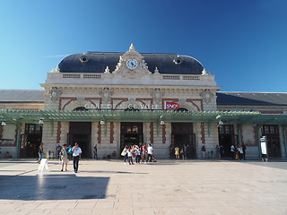 Image showing editorial train station Nice France