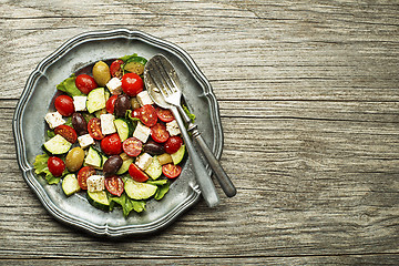 Image showing Greek salad