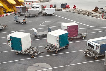 Image showing Air Cargo Containers