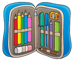 Image showing Pencil case theme image 1