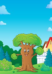 Image showing Cheerful tree theme image 3