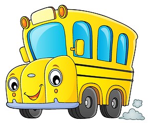 Image showing School bus thematics image 1