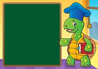 Image showing Turtle teacher theme image 5