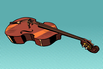 Image showing viola musical instrument